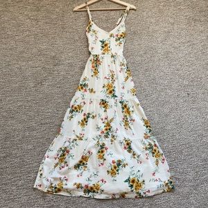 Old Navy Long Floral Dress